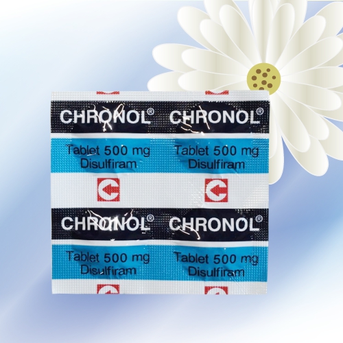 Chronol (ジスルフィラム) 500mg 100錠 (4錠x25シート)