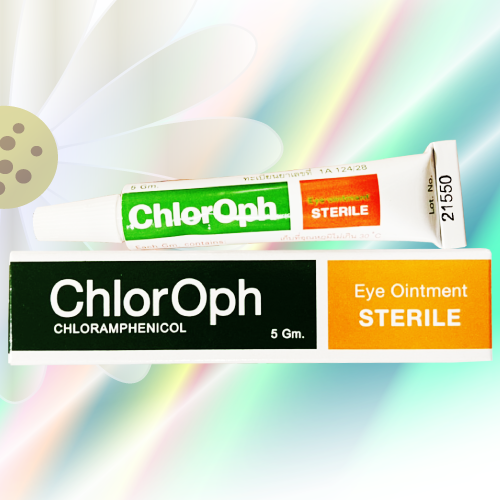 ChlorOph眼軟膏 (クロラムフェニコール) 1% 5g 3本