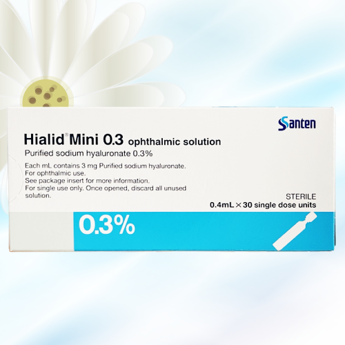 ヒアレインミニ点眼液 (Hialid Mini) 0.3% 0.4mL x 30本