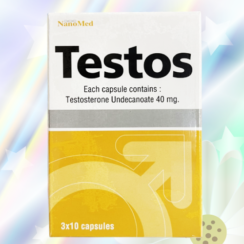 Testos (ウンデカン酸テストステロン) 40mg 60カプセル (2箱) ｜ 個人輸入代行ヘルシーダック