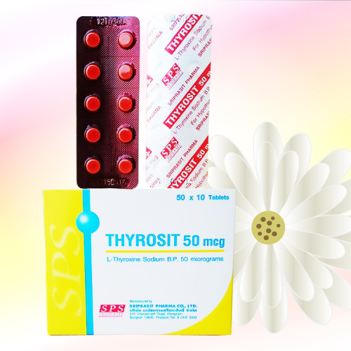 Thyrosit (レボチロキシンナトリウム) 50mcg 500錠