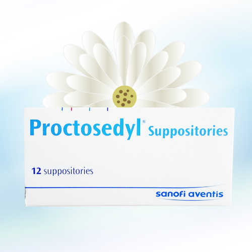 プロクトセディル坐薬 (Proctosedyl Suppositories) 12個 (1箱)