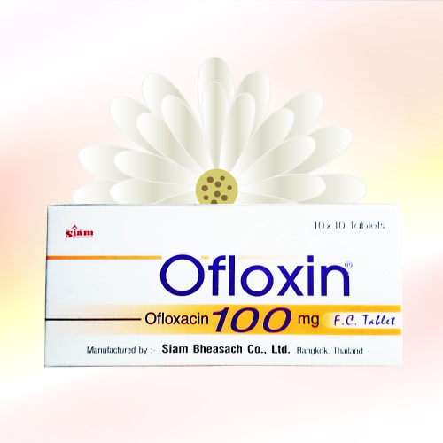 Ofloxin (オフロキサシン) 100mg 100錠 (10錠x10シート)