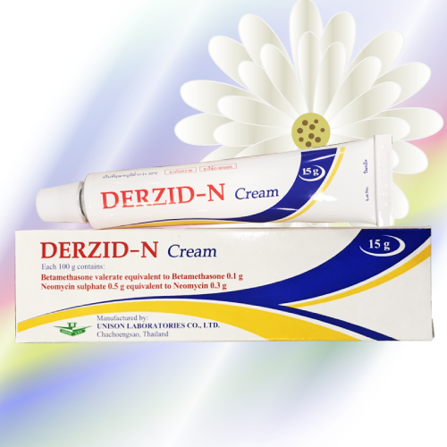 Derzid-Nクリーム (ベタメタゾン・ネオマイシン) 15g 3本