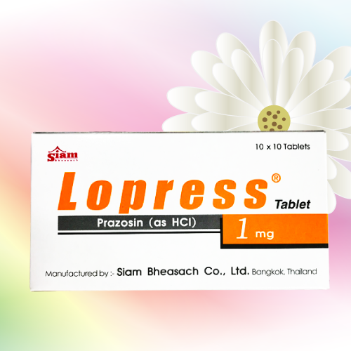 Lopress (プラゾシン) 1mg 100錠