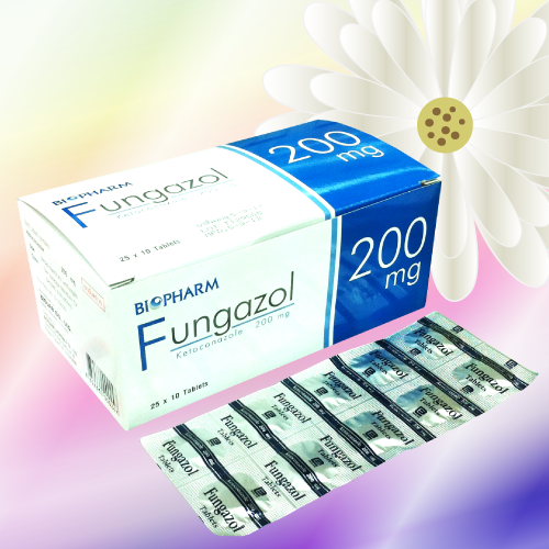 Fungazol (ケトコナゾール) 200mg 100錠 (10錠x10シート)