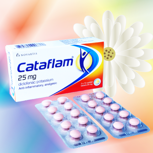 カタフラム (Cataflam) 25mg 20錠 (20錠x1箱)