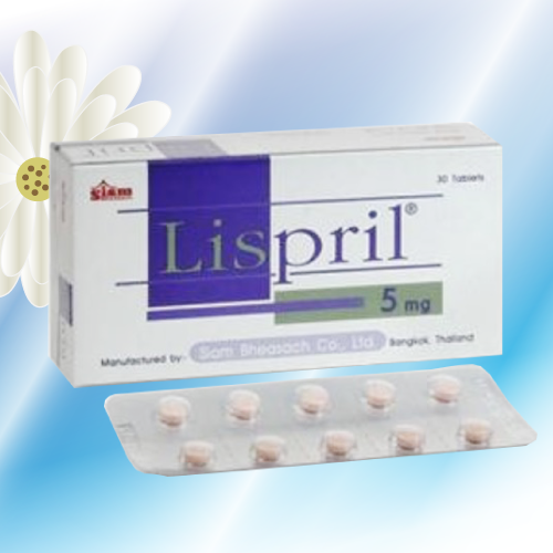 Lispril (リシノプリル) 5mg 60錠 (30錠x2箱)