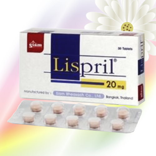 Lispril (リシノプリル) 20mg 30錠 (30錠x1箱)