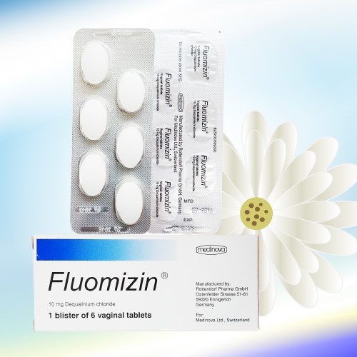 フルオミジン膣錠 (Fluomizin) 10mg 12錠 (6錠x2シート)