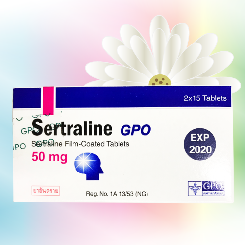 セルトラリンGPO (Sertraline) 50mg 30錠 (30錠x1箱)