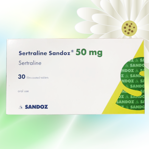 Sertraline Sandoz (セルトラリン) 50mg 60錠 (30錠x2箱)