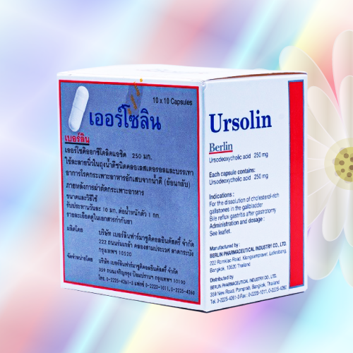 Ursolin (ウルソデオキシコール酸) 250mg 100カプセル