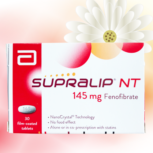Supralip NT (フェノフィブラート) 145mg 30錠