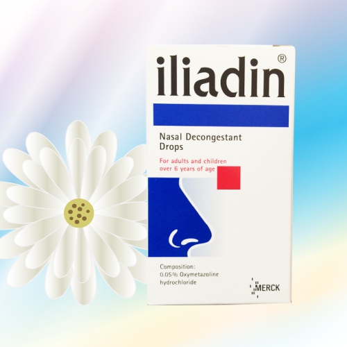 オキシメタゾリン点鼻薬 (iliadin Nasal Nasal Drops) 0.05% 10mL 2本