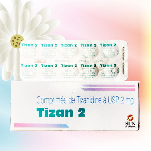 Tizan (チザニジン) 2mg 200錠 (4箱)