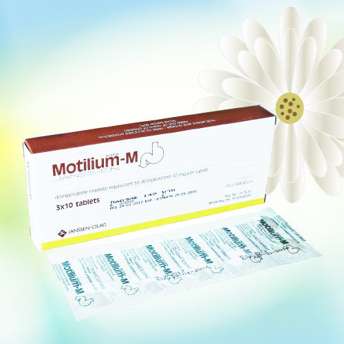 モティリウム-M (Motilium-M) 10mg 30錠 (30錠x1箱)