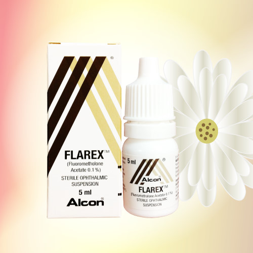 Flarex (フルオロメトロン酢酸塩点眼液) 0.1% 5ml 2本