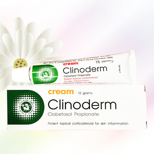Clinoderm Cream (クロベタゾールクリーム) 0.05% 15g 3本