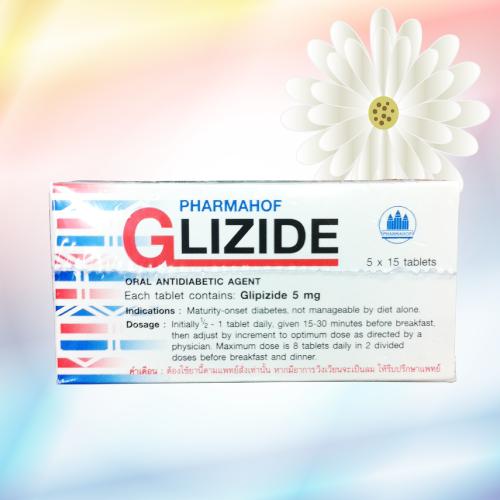 Glizide (グリピジド / グリピザイド) 5mg 225錠 (75錠x3箱)