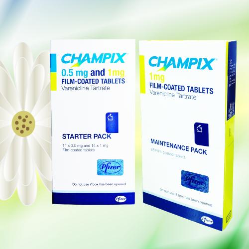 チャンピックス セット(Champix Set) 0.5/1mg 25錠 & 1mg 28錠