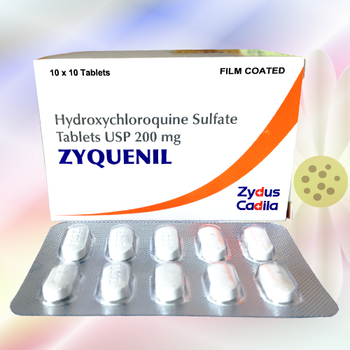 Zyquenil (ヒドロキシクロロキン硫酸塩) 200mg 50錠 (10錠x5シート)