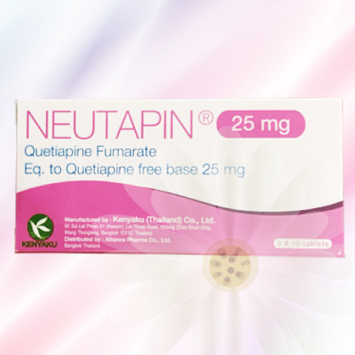 Neutapin (クエチアピン) 25mg 30錠