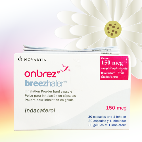 オンブレスブリーズヘラー (Onbrez Breezhaler) 150mcg 30カプセル 3箱 ｜ 個人輸入代行ヘルシーダック