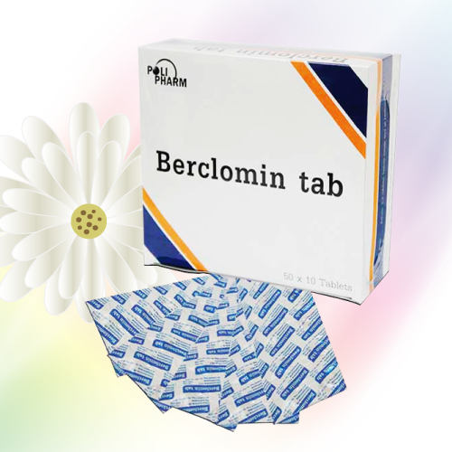 Berclomin (ジサイクロミン/シメチコン) 50錠 (10錠×5シート)