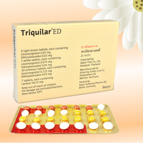 トリキュラーED (Triquilar ED) 168錠 (28錠x6箱)