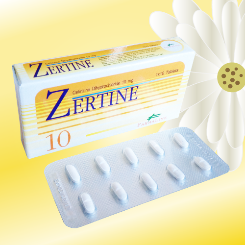 Zertine (セチリジン) 10mg 100錠