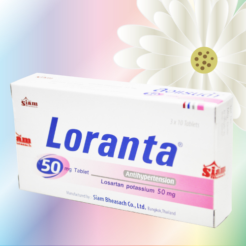 ロランタ / ロサルタンカリウム (Loranta) 50mg 90錠 (30錠x3箱)