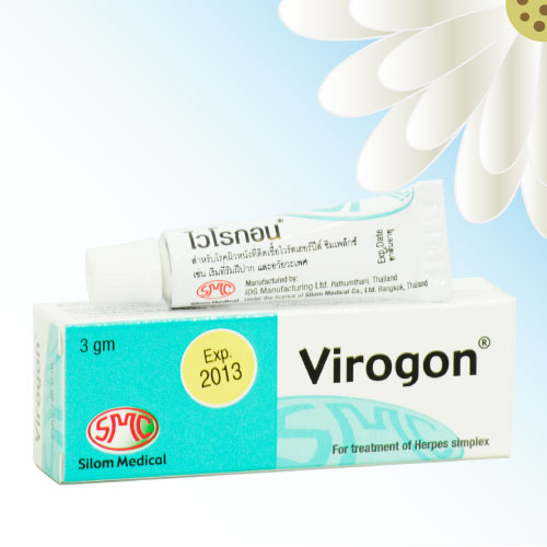 Virogon Cream (アシクロビルクリーム) 5% 3g 4本