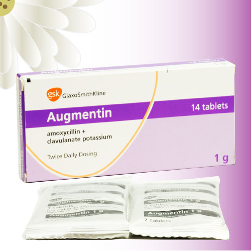 オーグメンチン (Augmentin) 1g 28錠 (14錠x2箱)