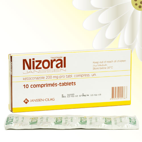 ニゾラール (Nizoral) 200mg 40錠 (10錠x4シート)