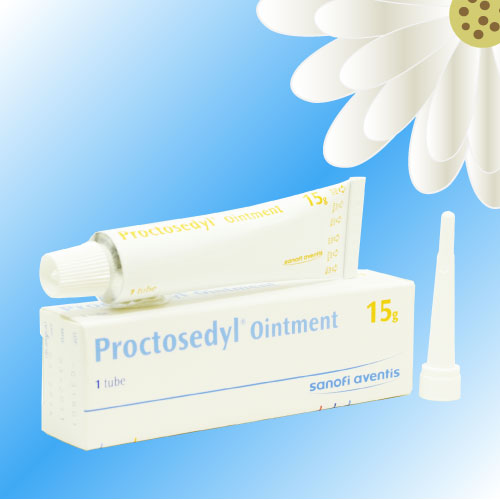 プロクトセディル軟膏 (Proctosedyl Ointment) 15g 1本