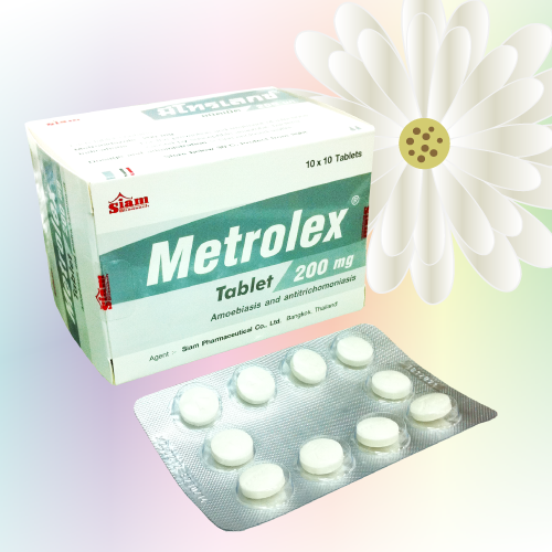 メトロレックス/メトロニダゾール (Metrolex) 200mg 100錠