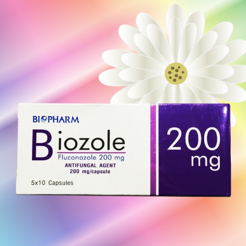 バイオゾール / フルコナゾール (Biozole) 200mg 50カプセル 1箱