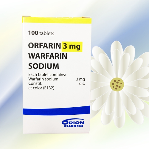 Orfarin (ワルファリンナトリウム) 3mg 100錠 (100錠x1箱)