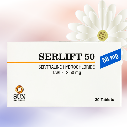 Serlift (セルトラリン) 50mg 30錠 (30錠x1箱)