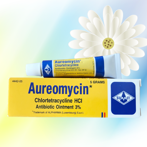 オーレオマイシン軟膏 (Aureomycin Antibiotic Ointment) 3% 5g 6本