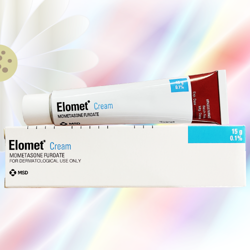 Elomet Cream (フランカルボン酸モメタゾンクリーム) 0.1% 15g 2本
