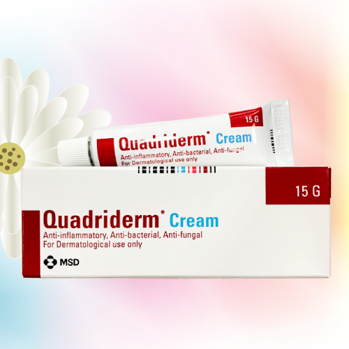 クアドリダームクリーム (Quadriderm Cream) 15g 3本