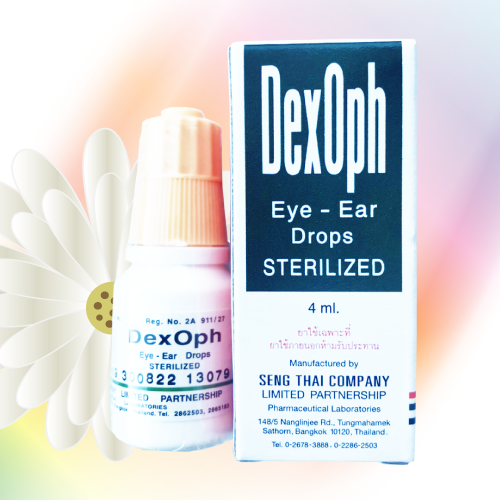 DexOph点眼・点耳液 (デキサメタゾンリン-ネオマイシン) 4mL 3本