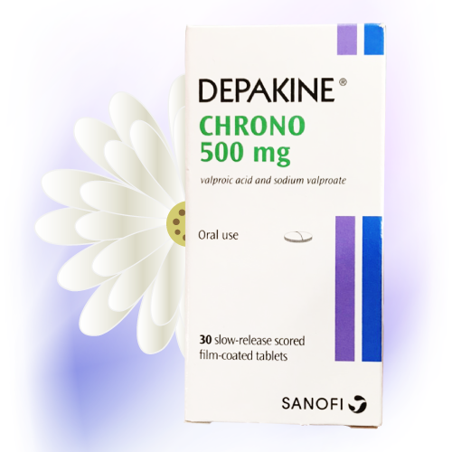 Depakine Chrono (デパケン) 500mg 30錠 (30錠x1箱)